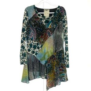 Vintage Concepts Patchwork Sweater